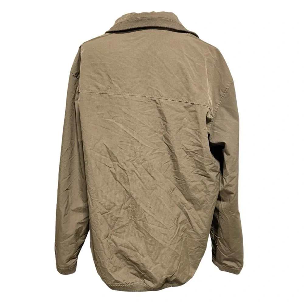 Vintage Y2K Anchor Blue Jacket  Size: XL Ripstop Brown Zip Up Bomber Nylon